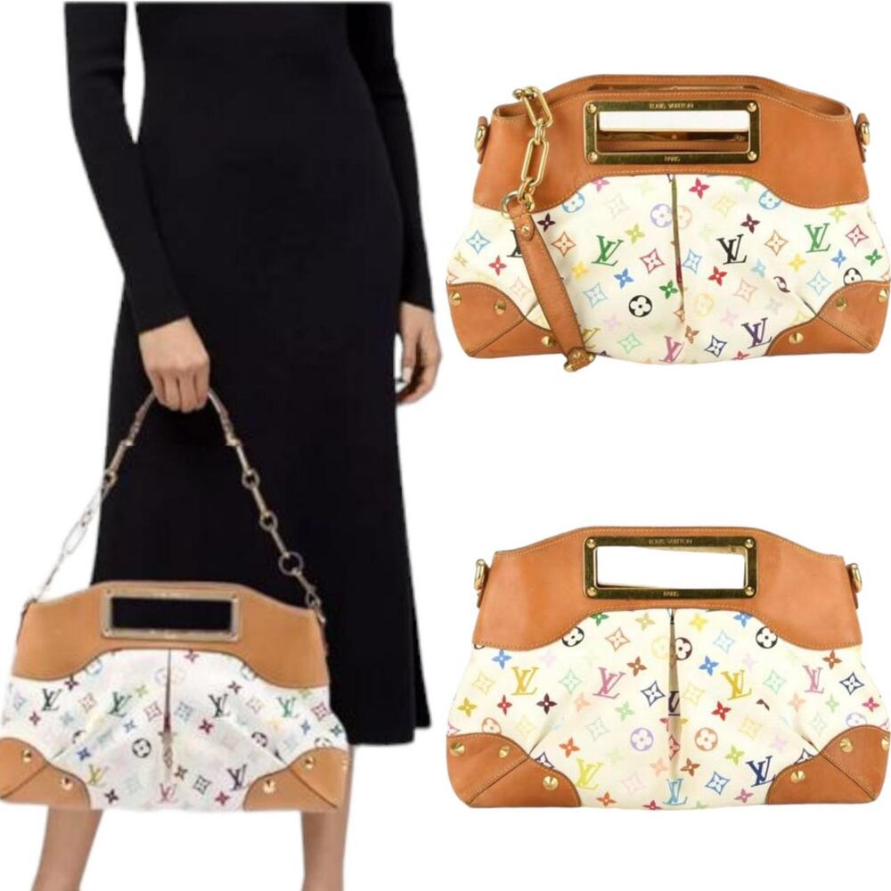 💎✨BEAUTIFUL✨💎 Authentic Louis Vuitton Judy MM Multicolor Shoulder Bag